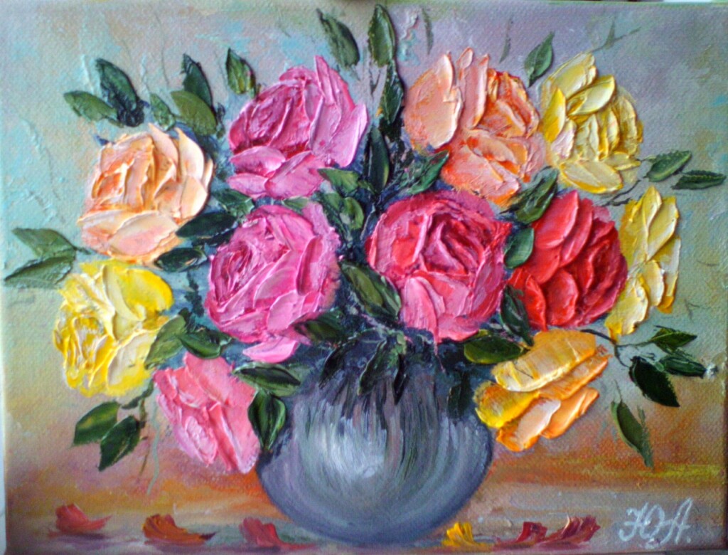 "Букет из роз."