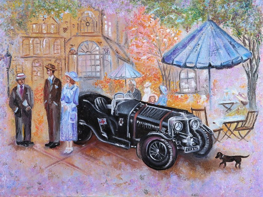 Ретро-мобиль.