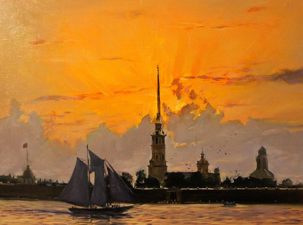 "Петропавловская крепость. Шпиль"