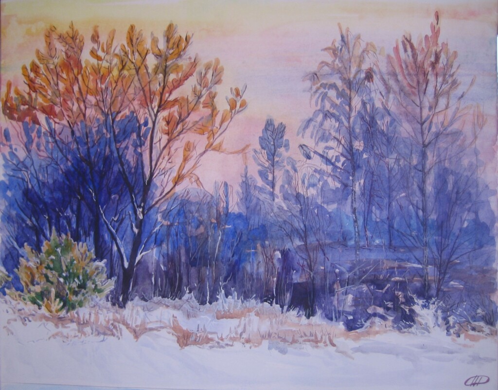 В начале зимы