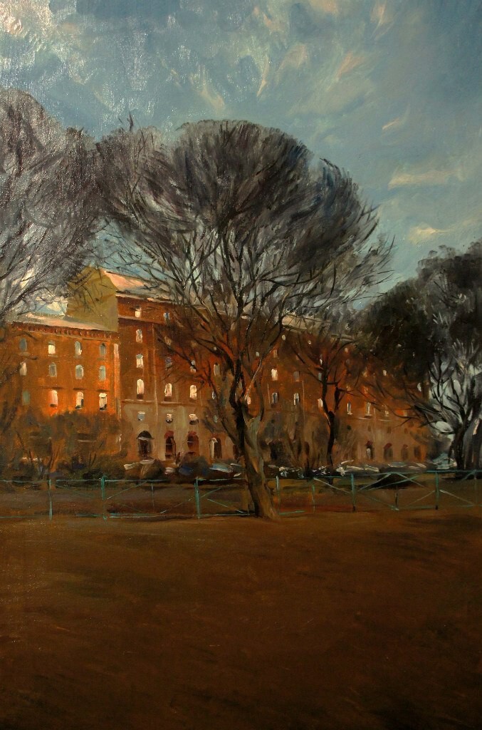 "Исаакиевская площадь. Вид на Асторию"