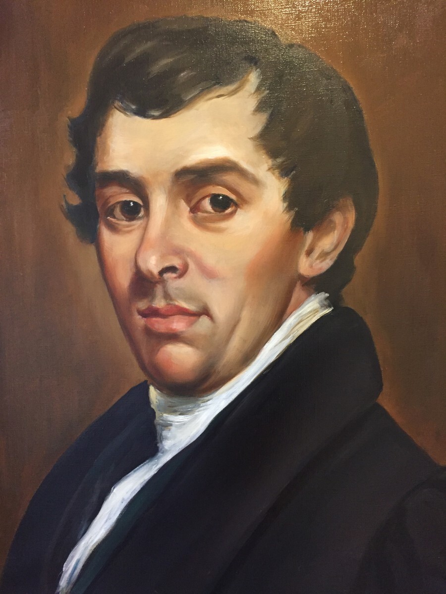 Давид Левитт (портрет,фрагмент,копия)