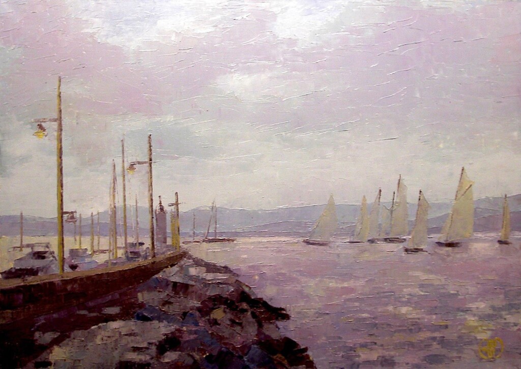 Saint Tropez, Морской пейзаж, лазурный берег