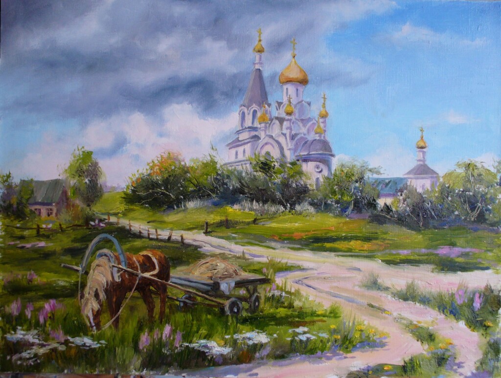 "Дом, мой дом небесный, церковь у дороги..."