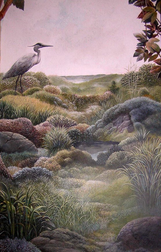 Панно в холле квартиры