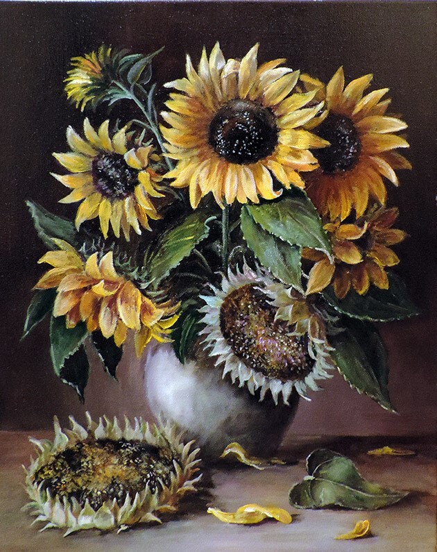 Подсолнухи