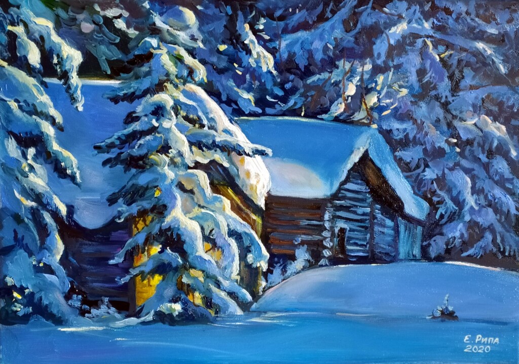 У леса на опушке