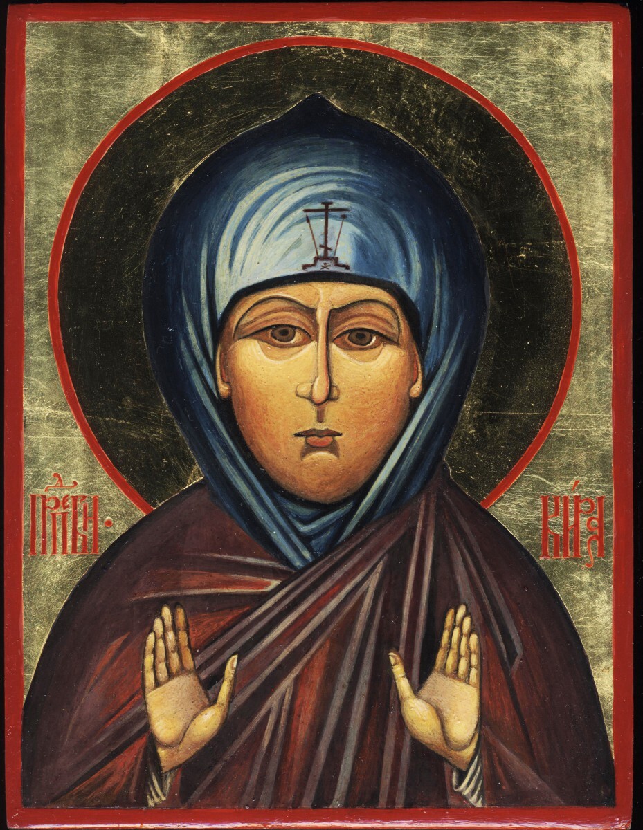 Образ св. преподобной Киры Берийской