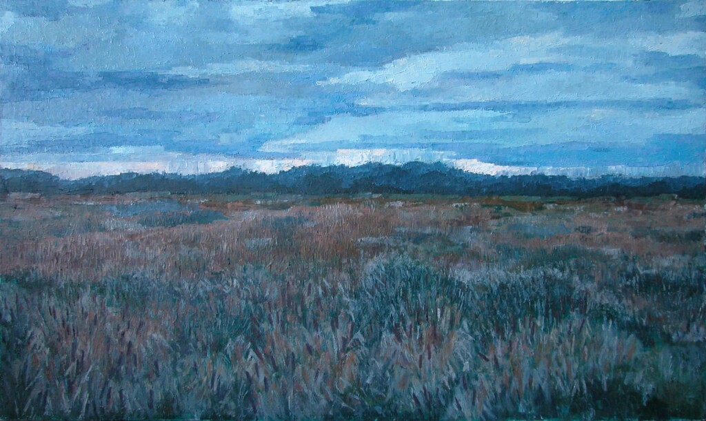 Осень, вечер, камыши