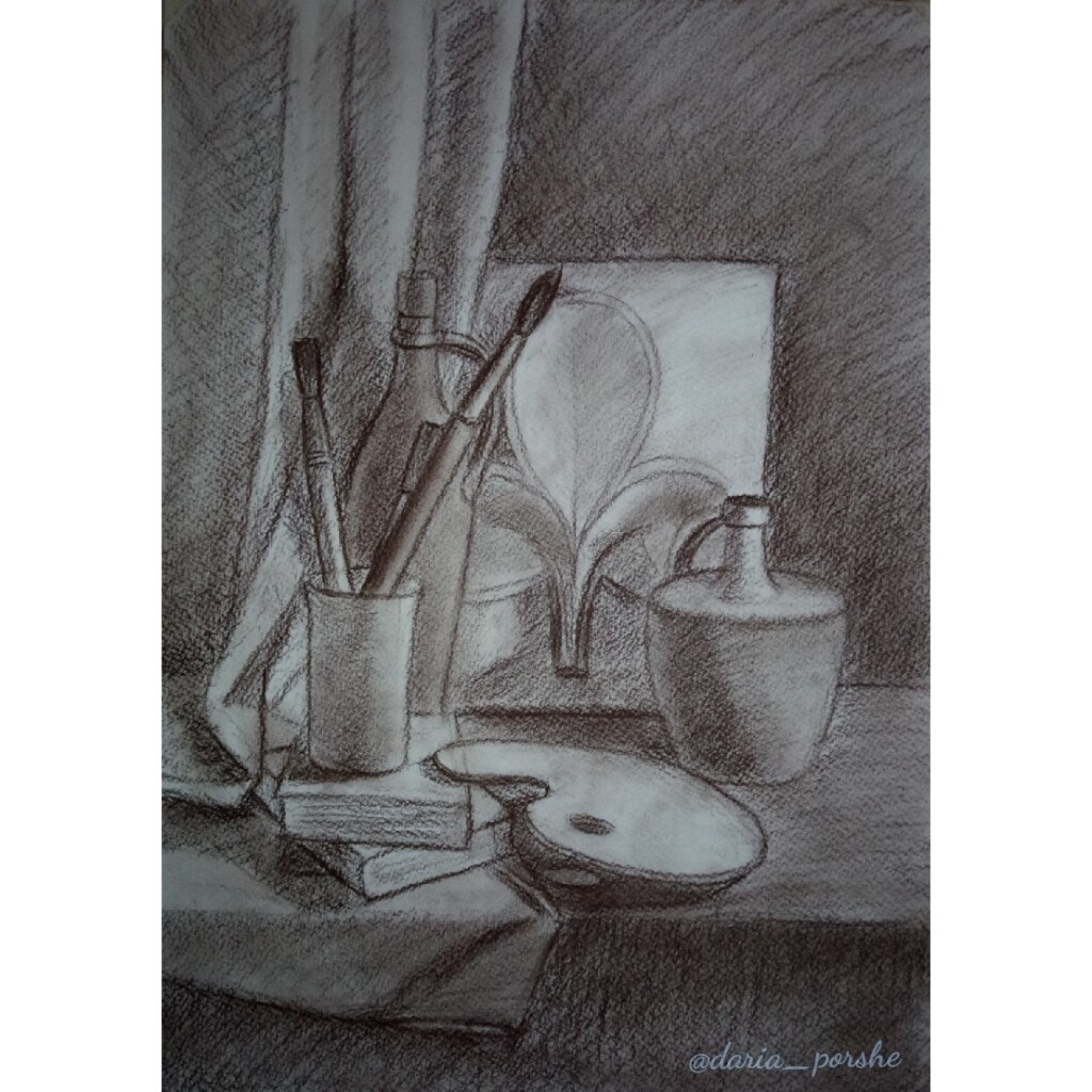 Рабочий стол художника