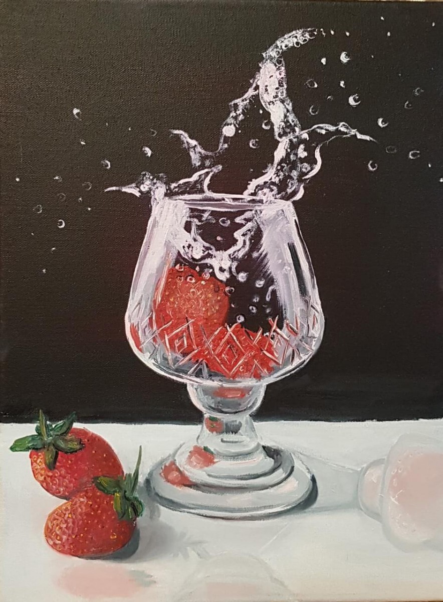 Магия воды. Клубника.