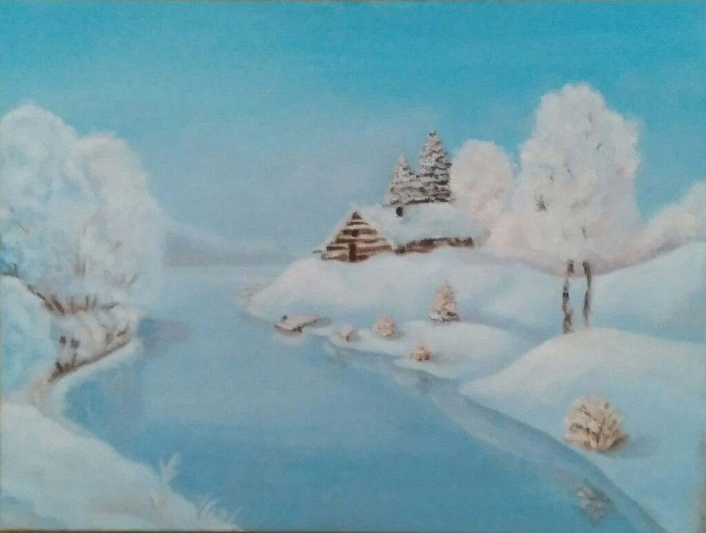 Зимняя река