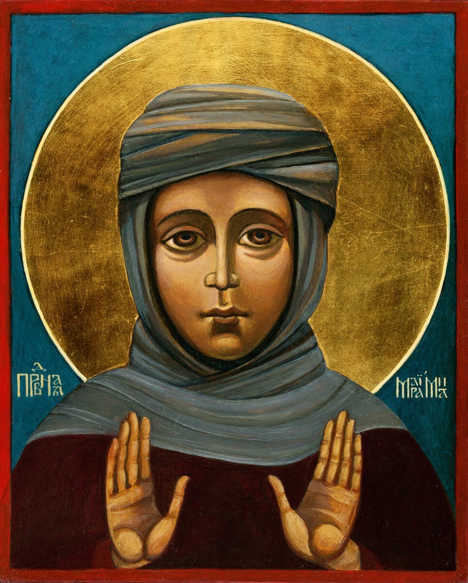 Образ св. преподобной Мариамны