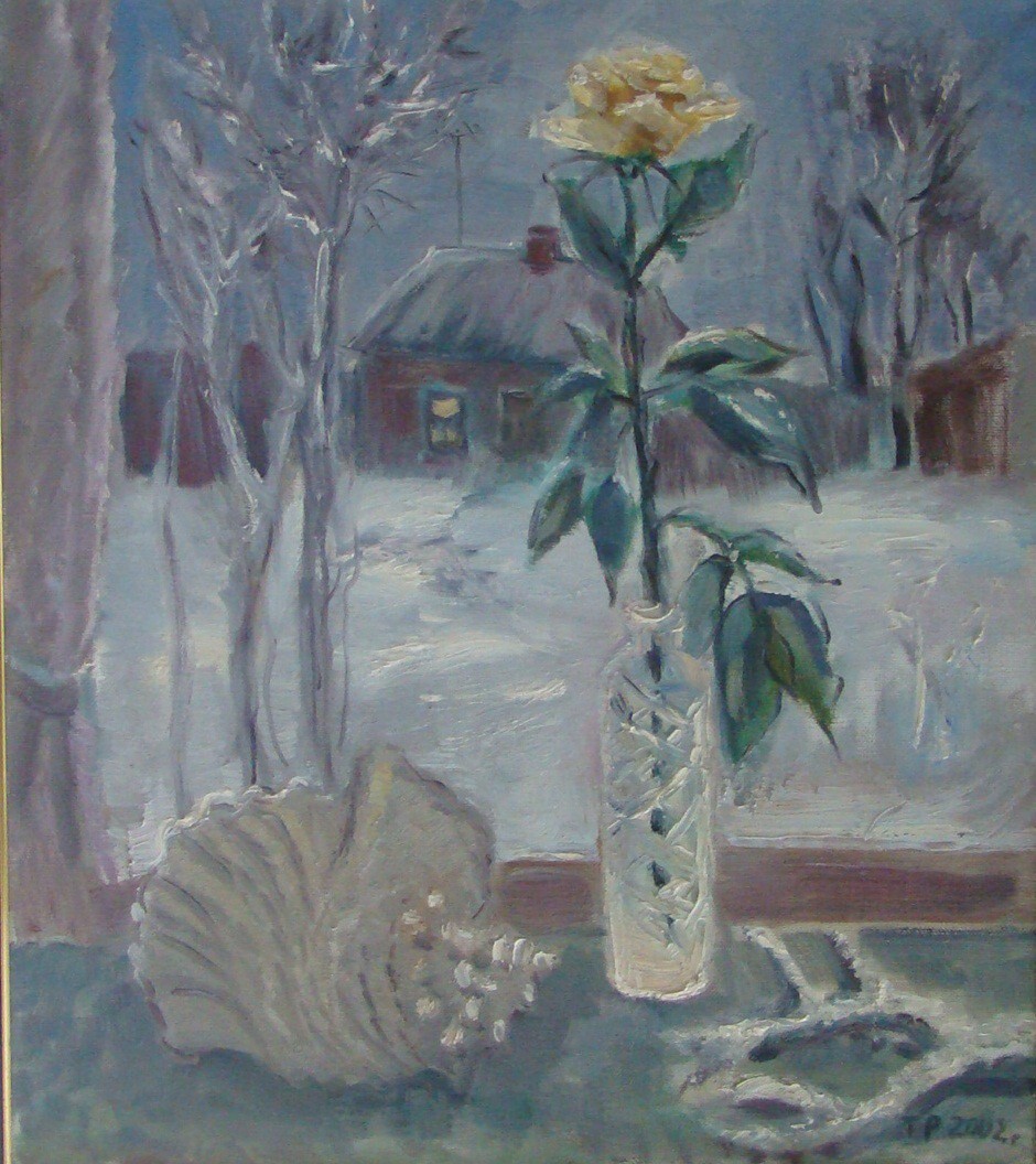 Желтая роза