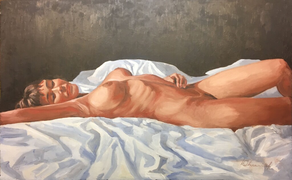 Натурщица 045