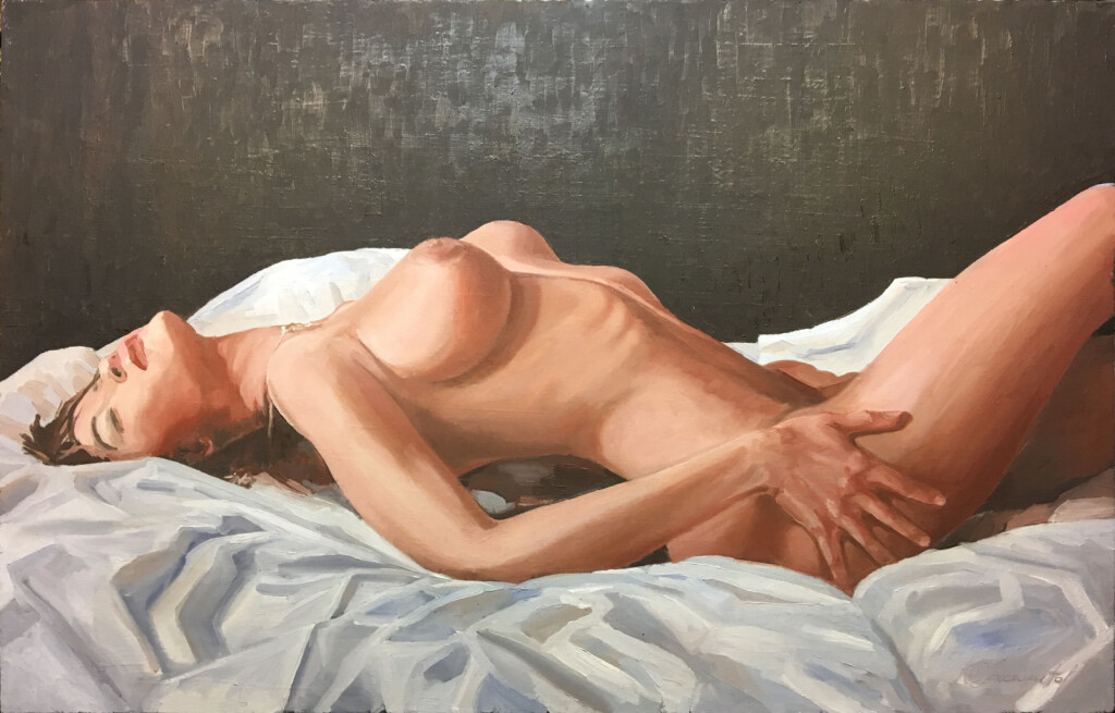 Натурщица 046