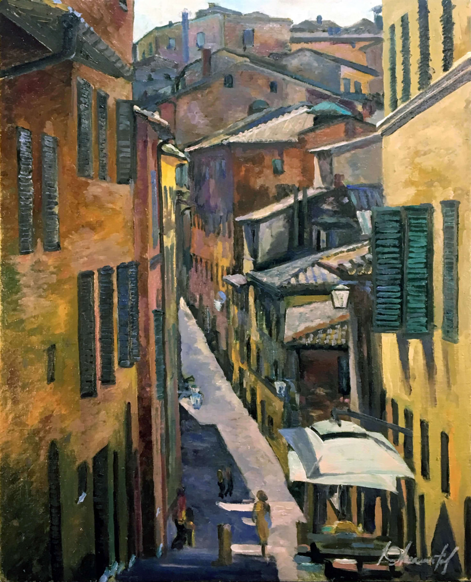 Сиена, Италия, сюжет из моих снов