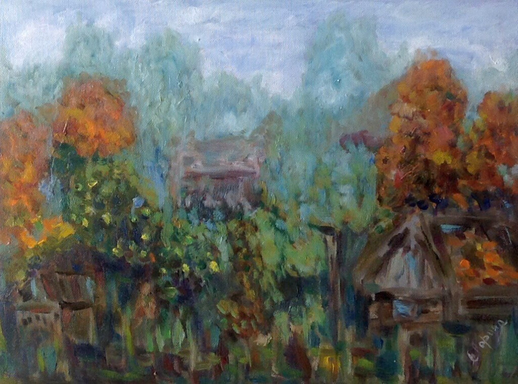 Заброшенный сад.