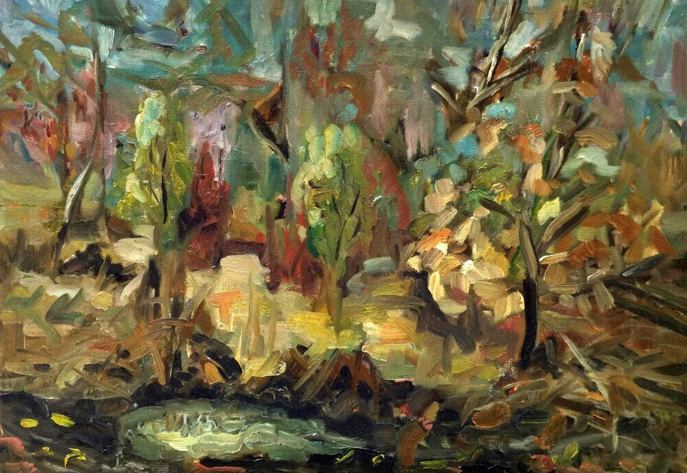 Теплая осень.