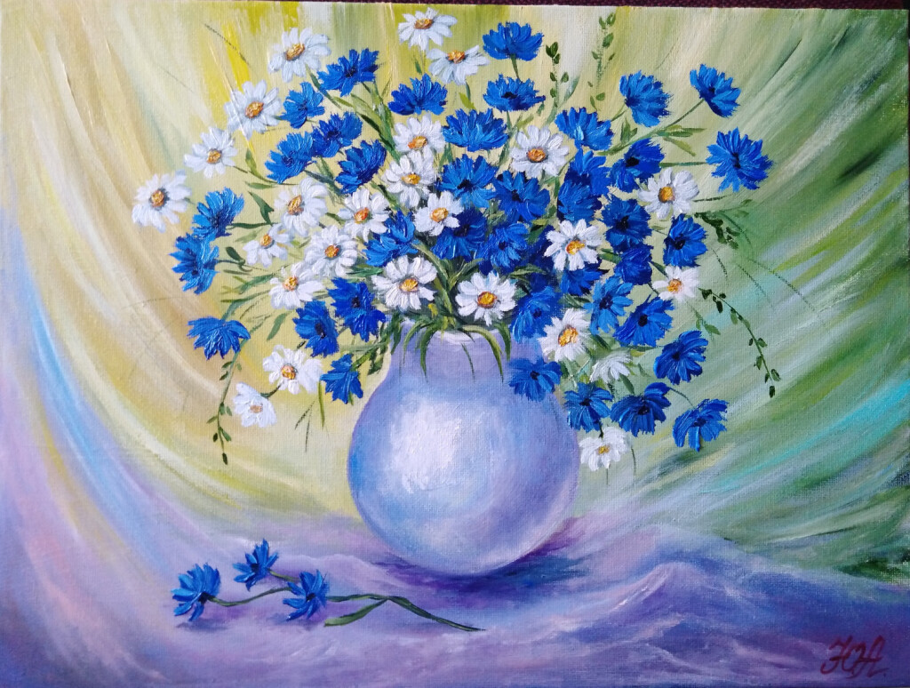 "Полевые цветочки."