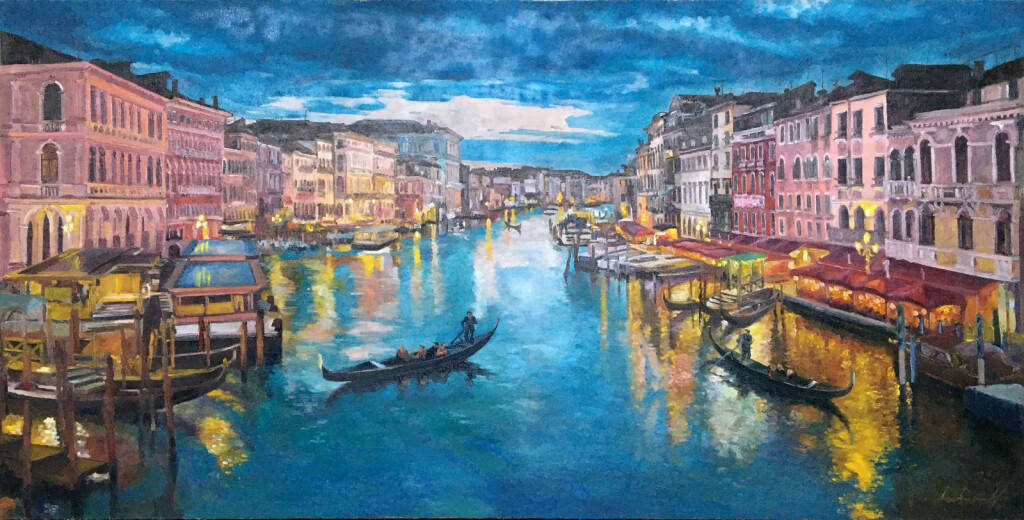 Венеция, огни города