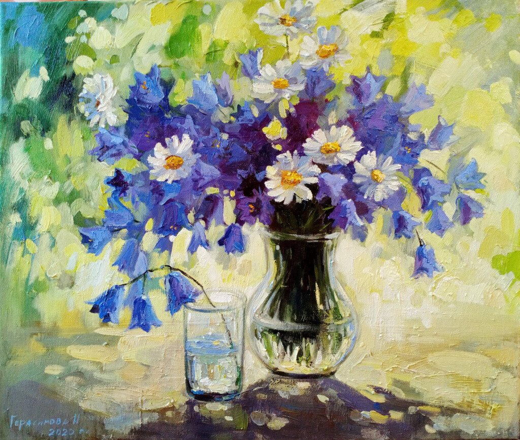 "Колокольчики мои, цветики степные..."