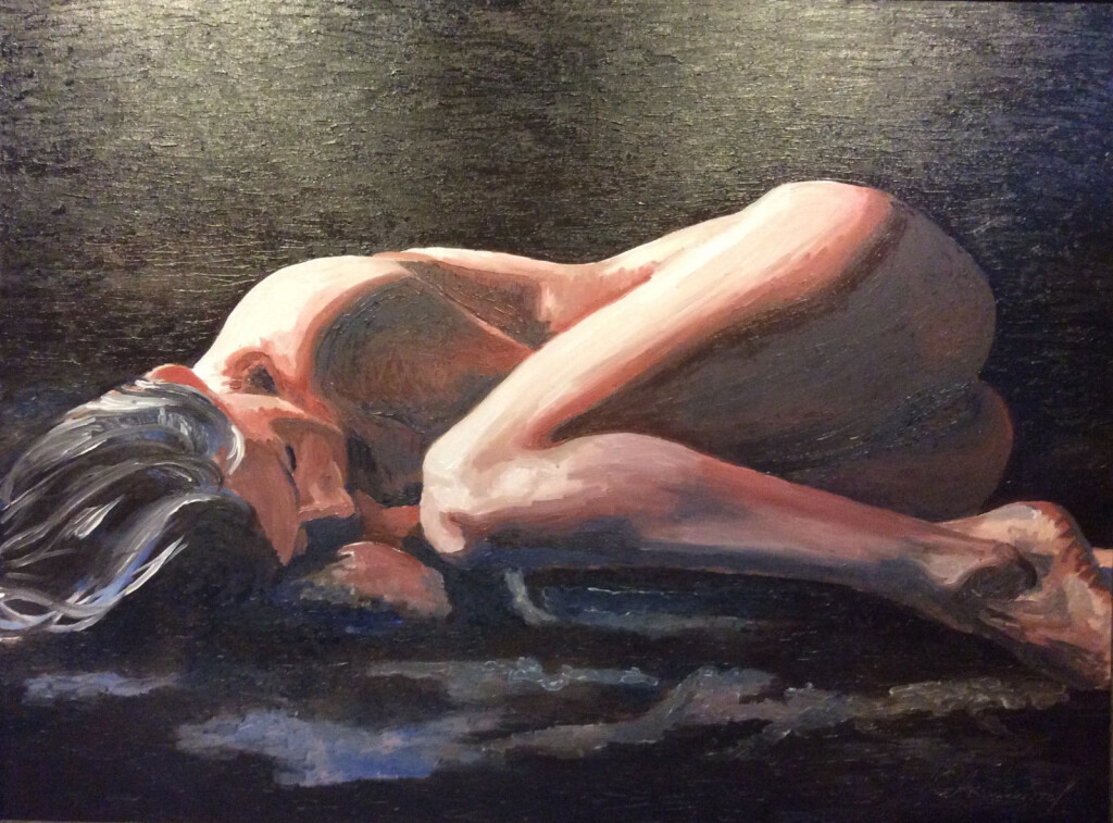 Натурщица 043