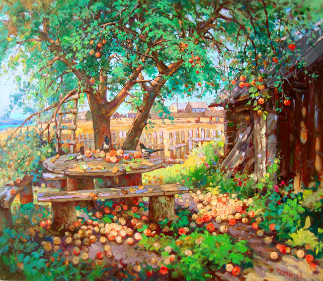 Яблоки медовые