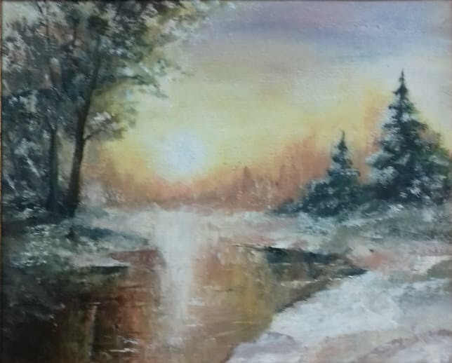 Зимний закат