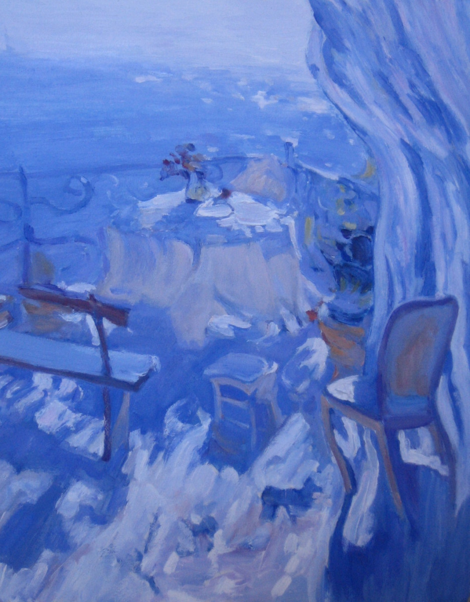 Веранда.Копия картины Бато Дугаржапова