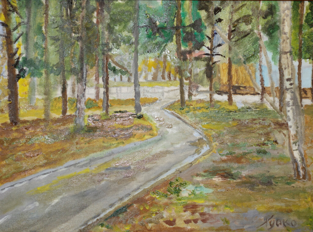 тропинка возле моего дома где я живу