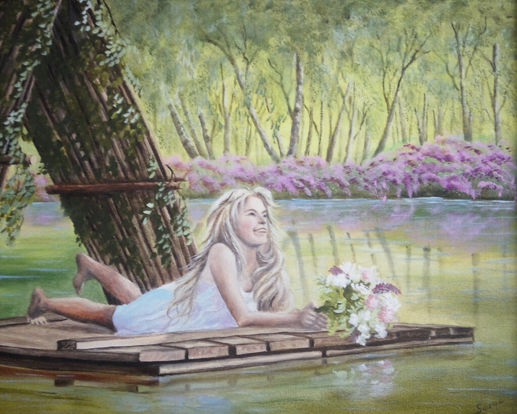 Девочка на плоту.