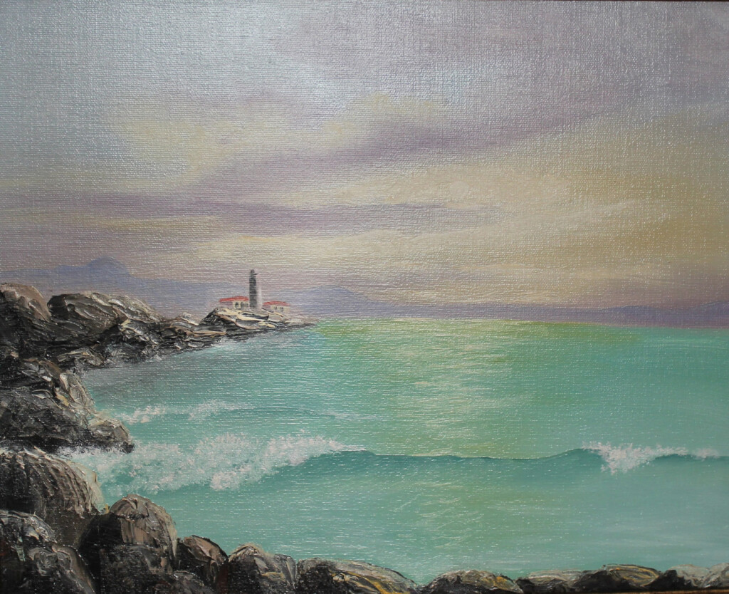 Маяк в лазурном море