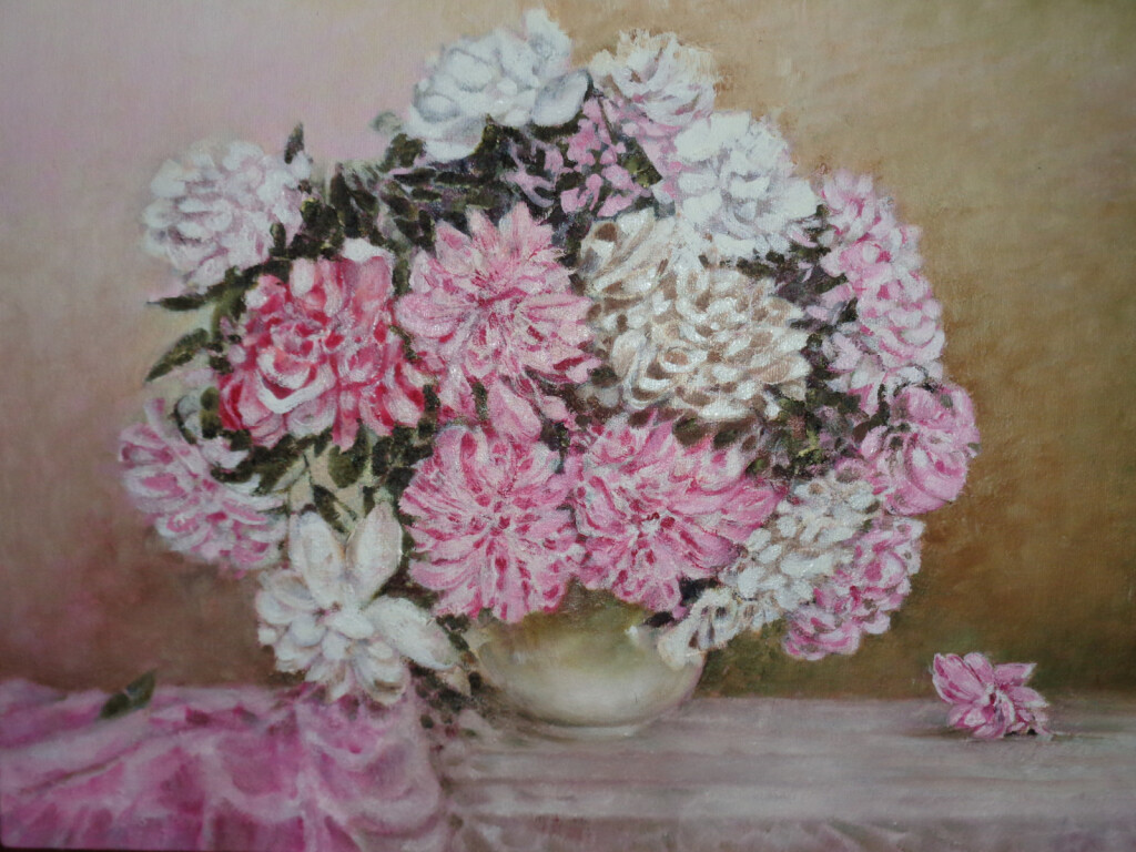 пионы букет