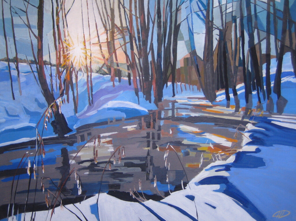 Март на Клязьме