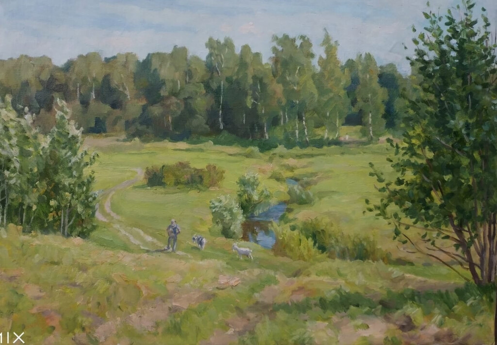 В долине реки Колочь