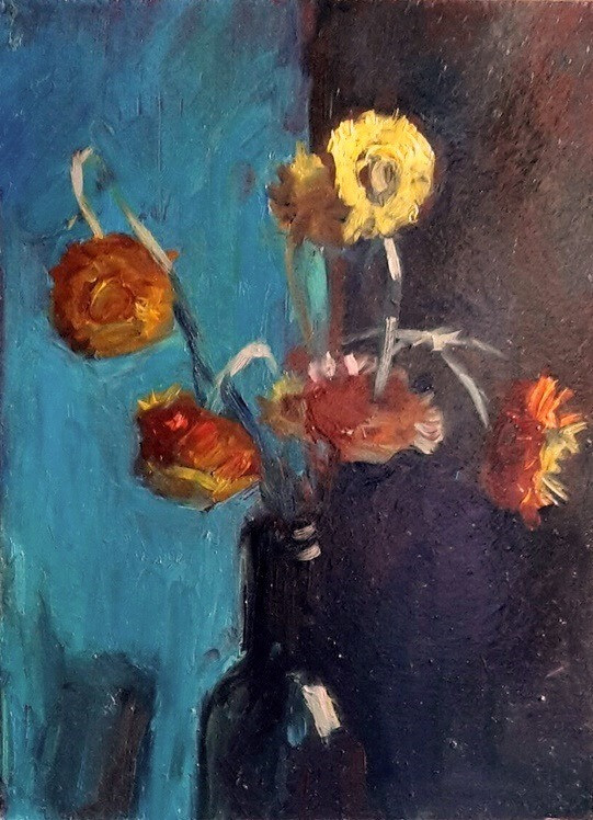 Засохший букет