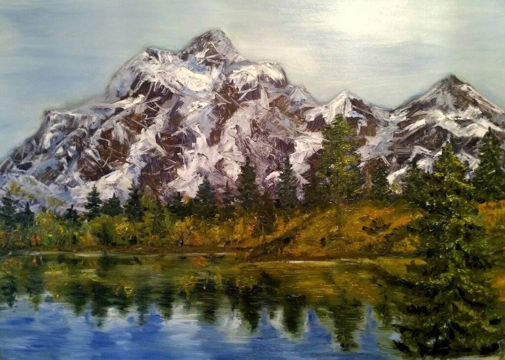 Озеро в горах