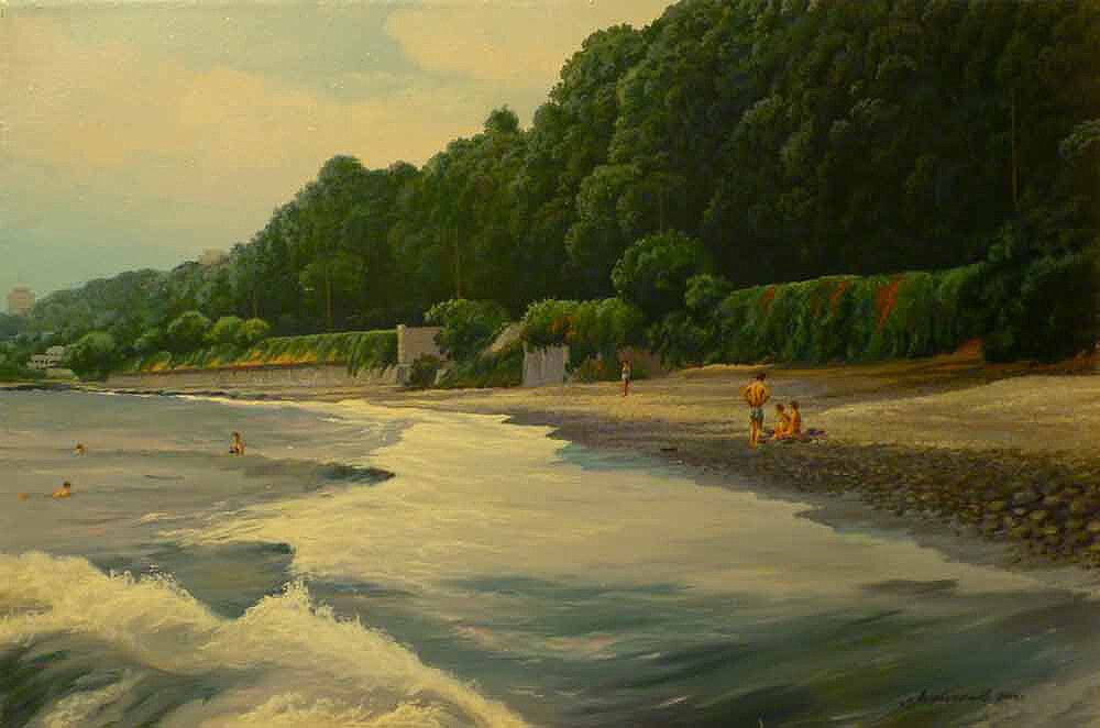 Море штормит