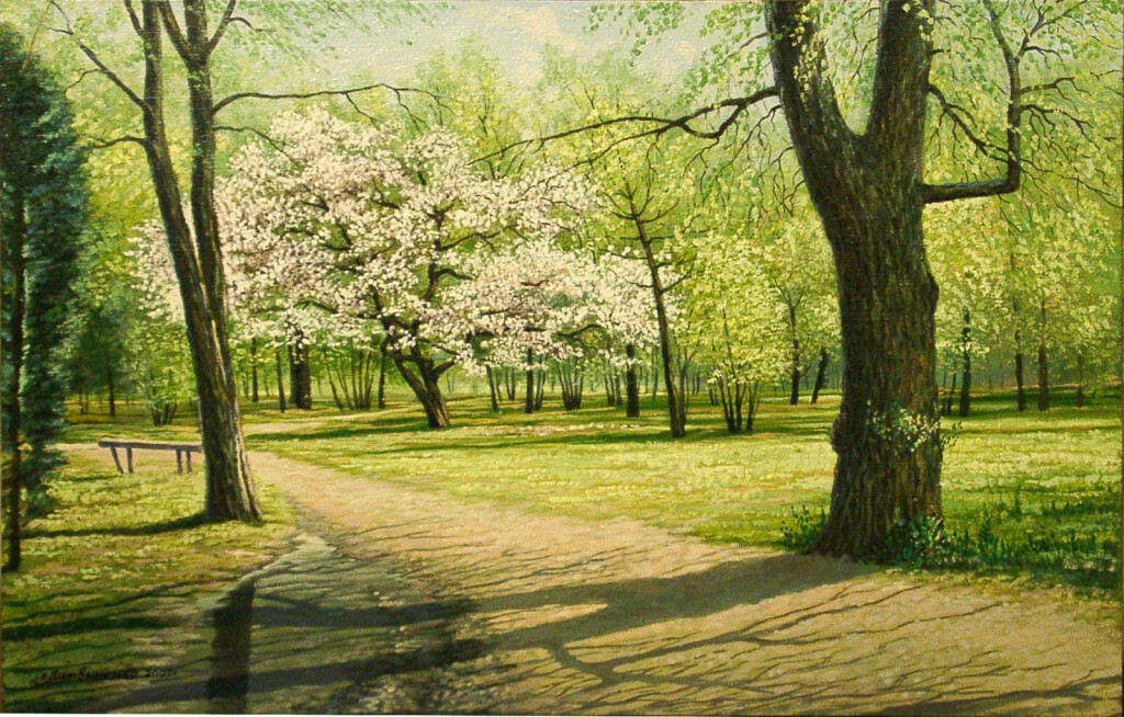 Весна в парке