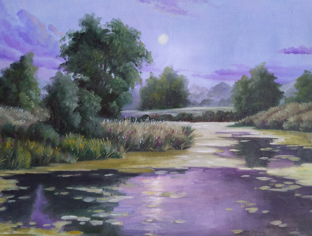 Вечерний пейзаж.