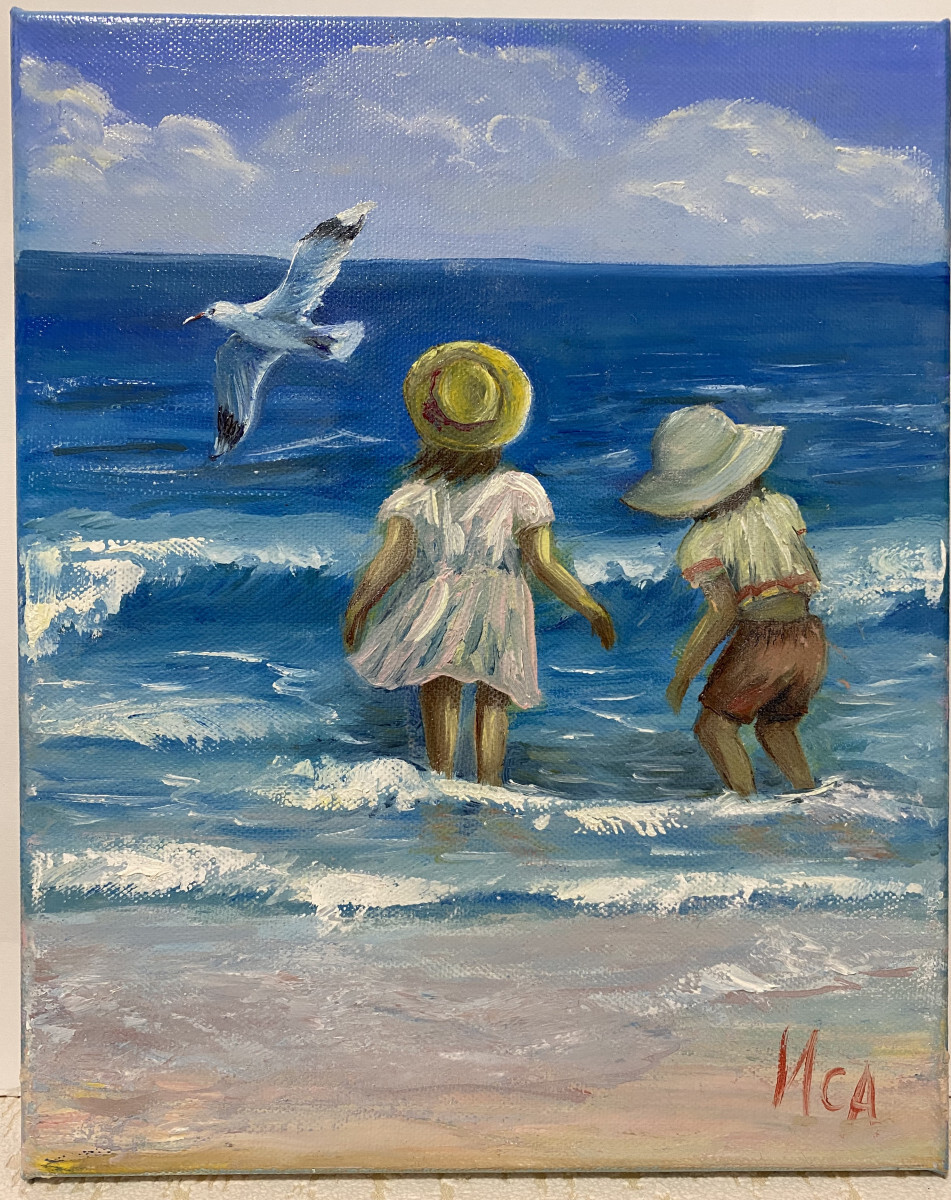 Дети и море