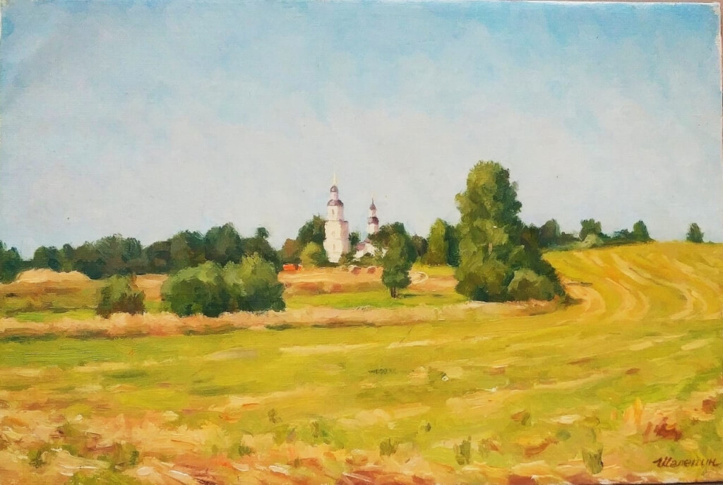 Убранные луга