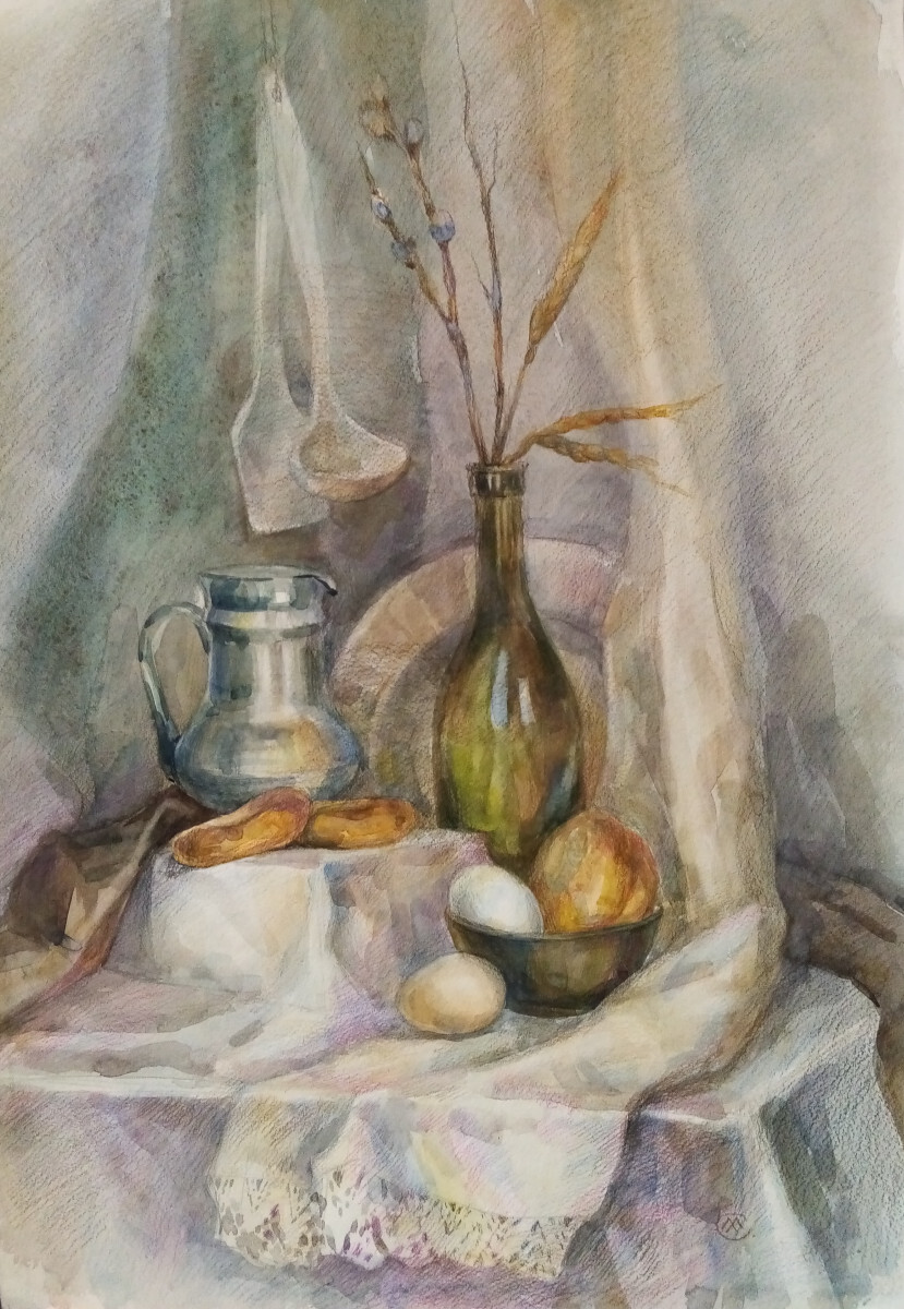 Белый натюрморт