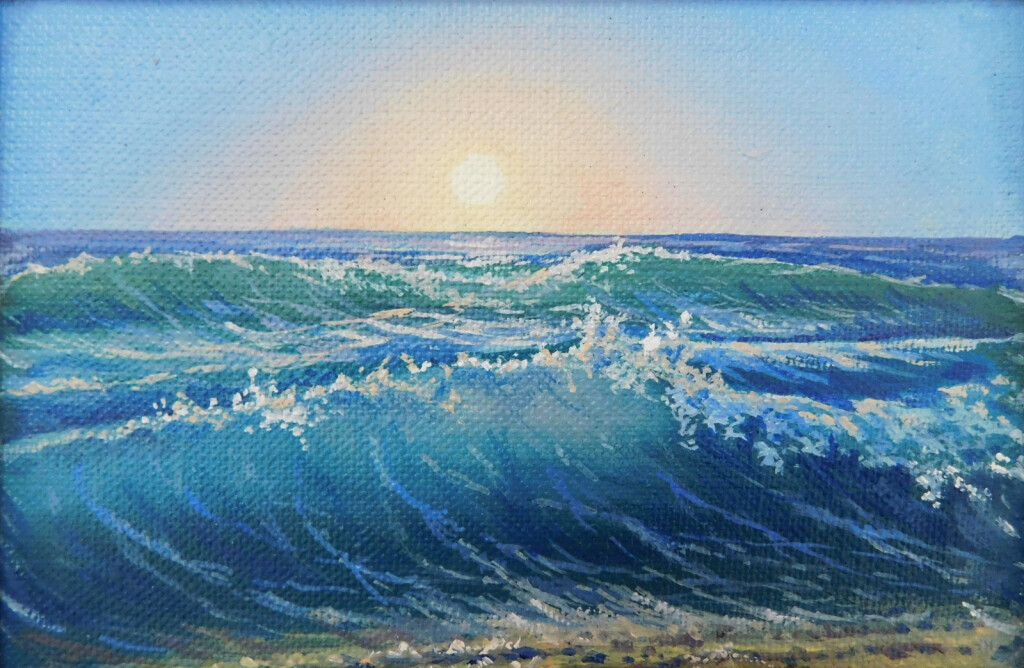 Вечер на море