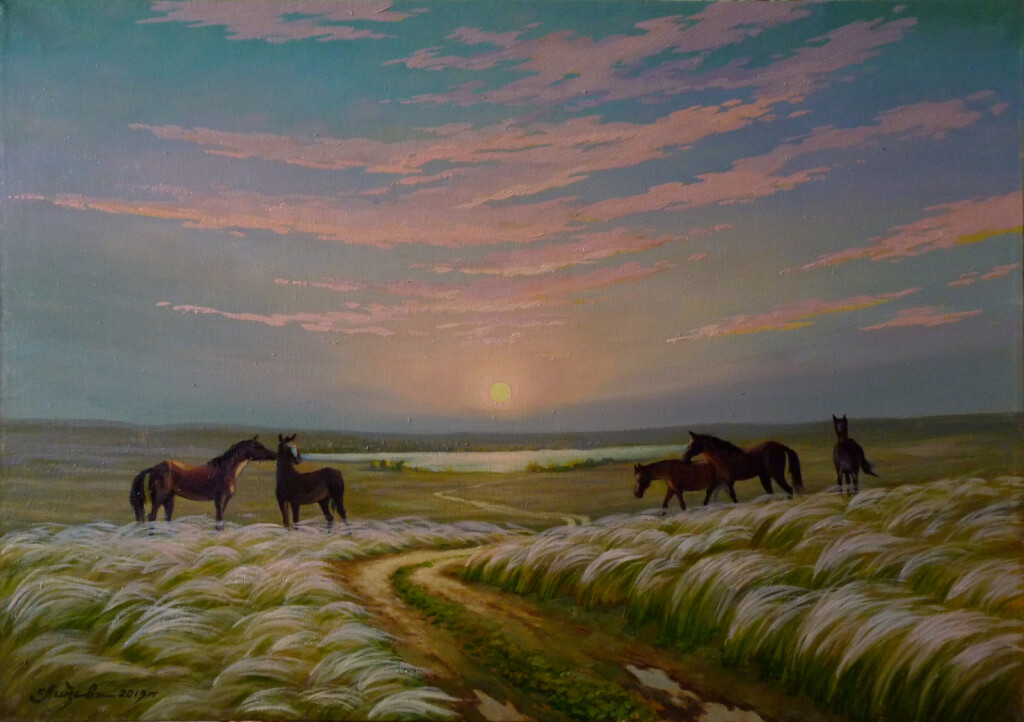 Степь ковыльная