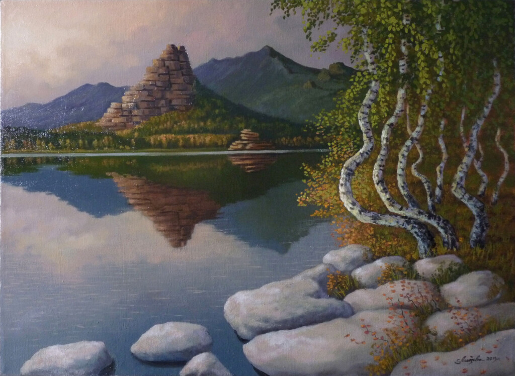 Вечерняя тишина. Боровое