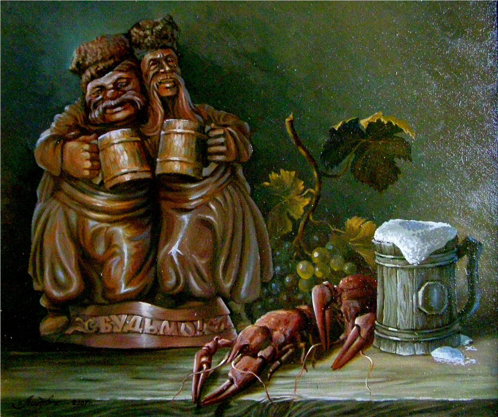 Натюрморт любителя раков