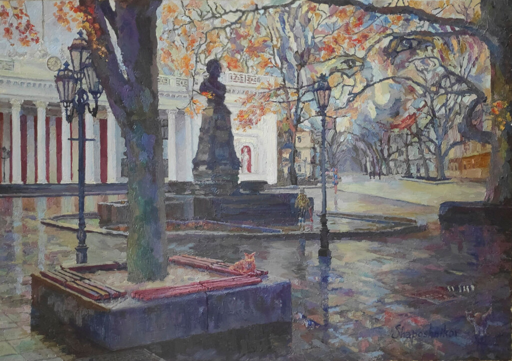 Думская после дождя