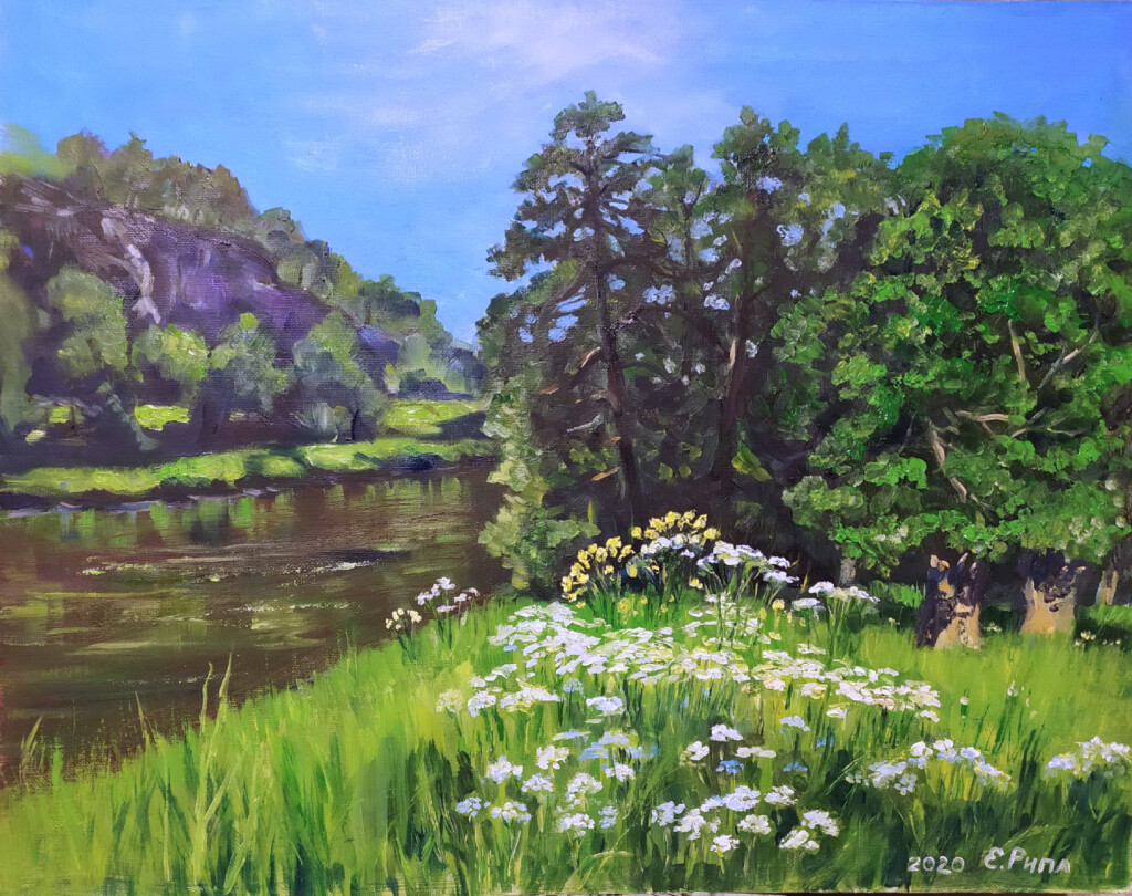 Цветущий берег